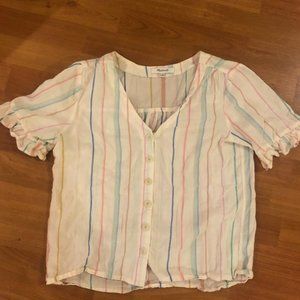 Madewell Striped Blouse